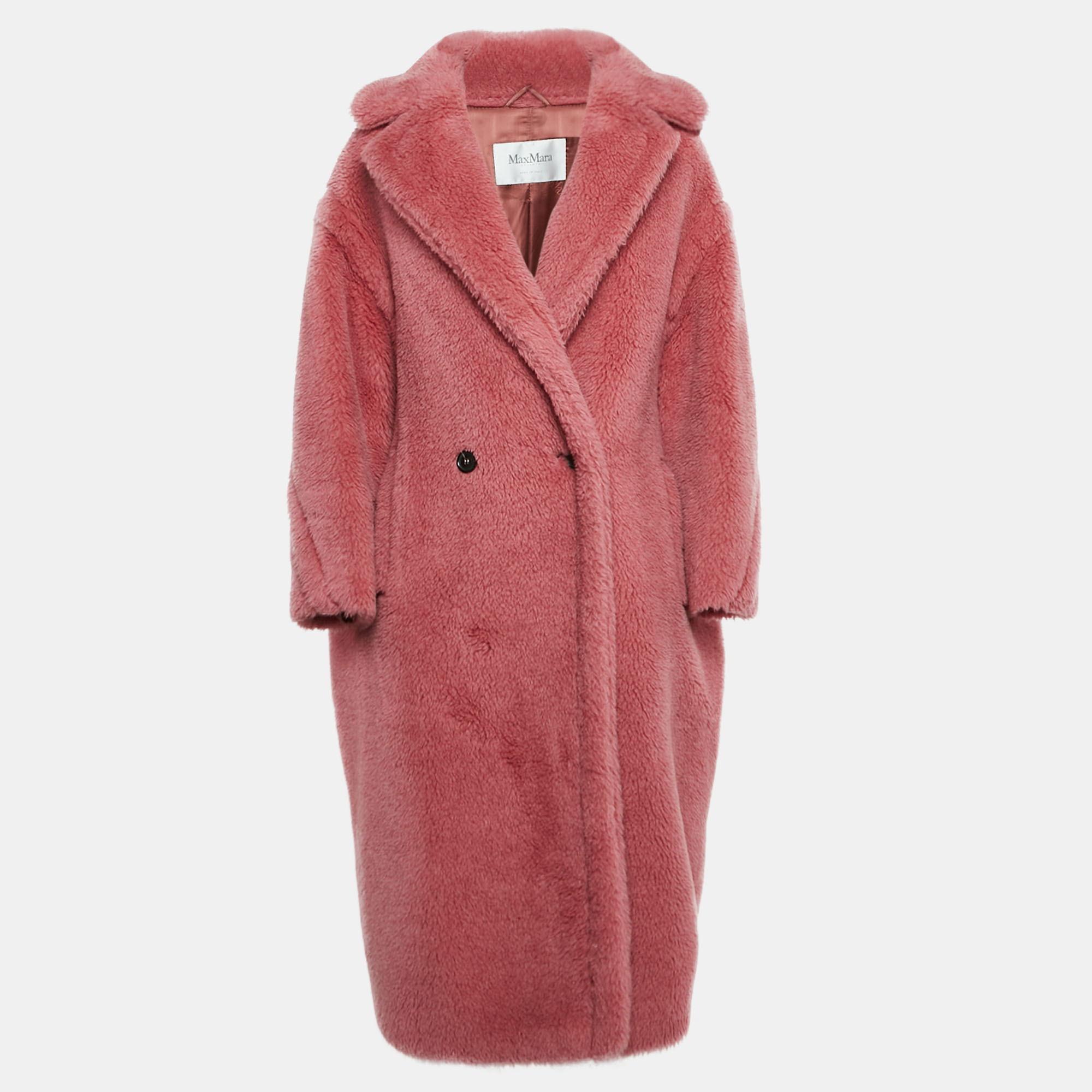 

Max Mara Sfilata Pink Shearling Teddy Coat S