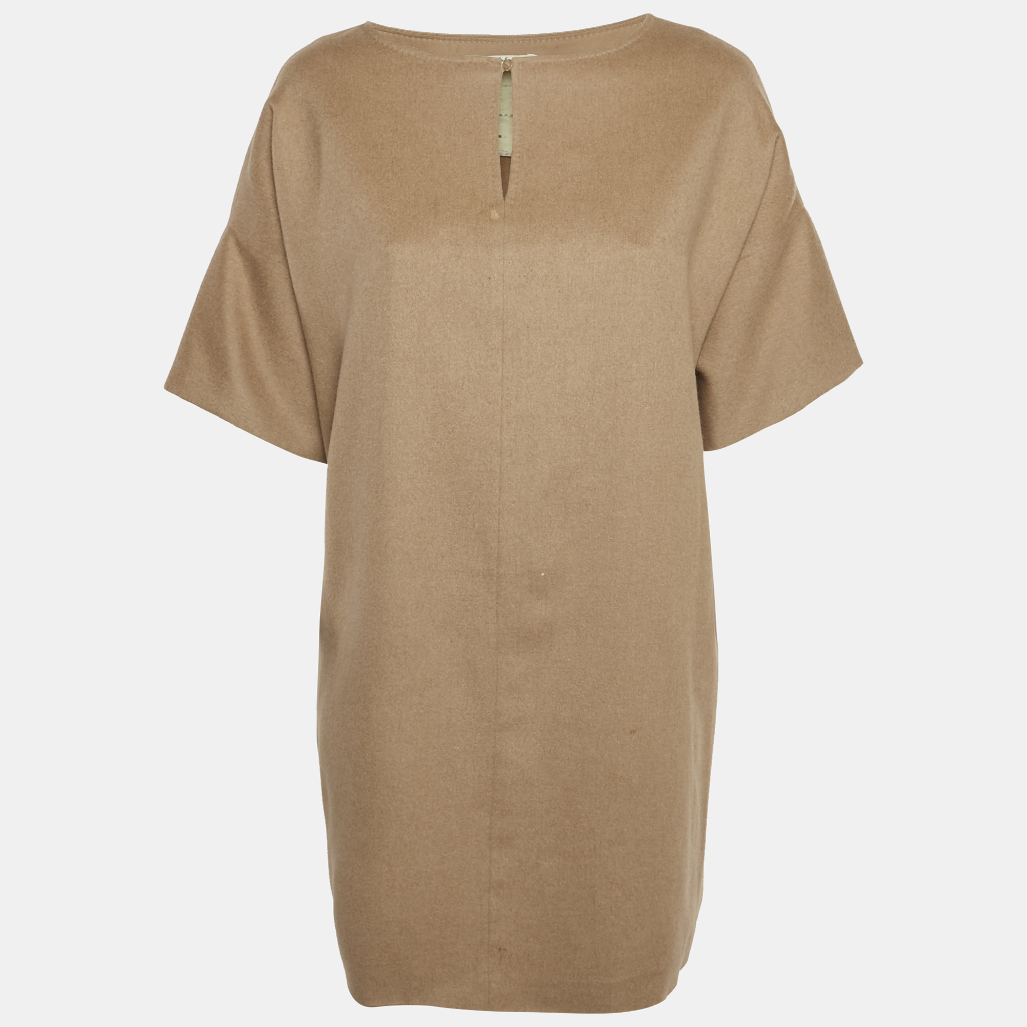 

Max Mara Brown Camel Hair Mini Dress M