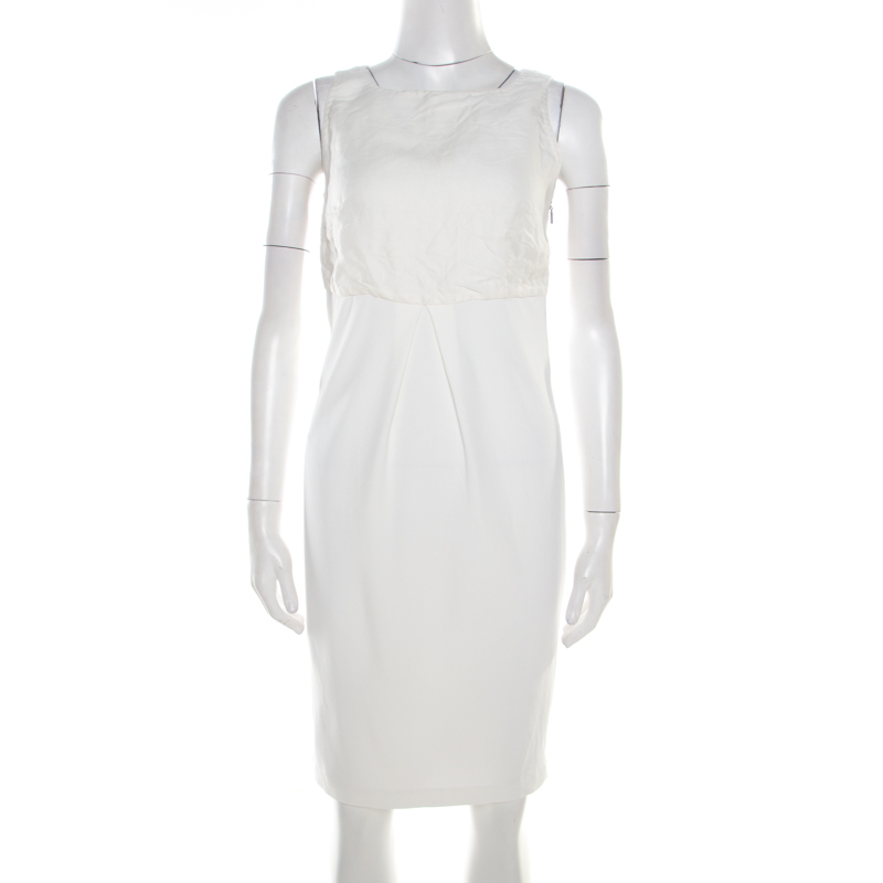 white max mara dress