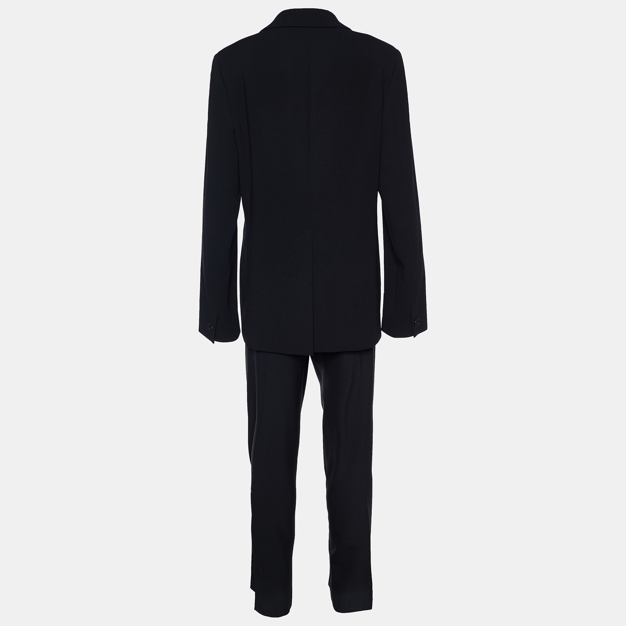 

Max Mara Black Wool Single Breasted Suit