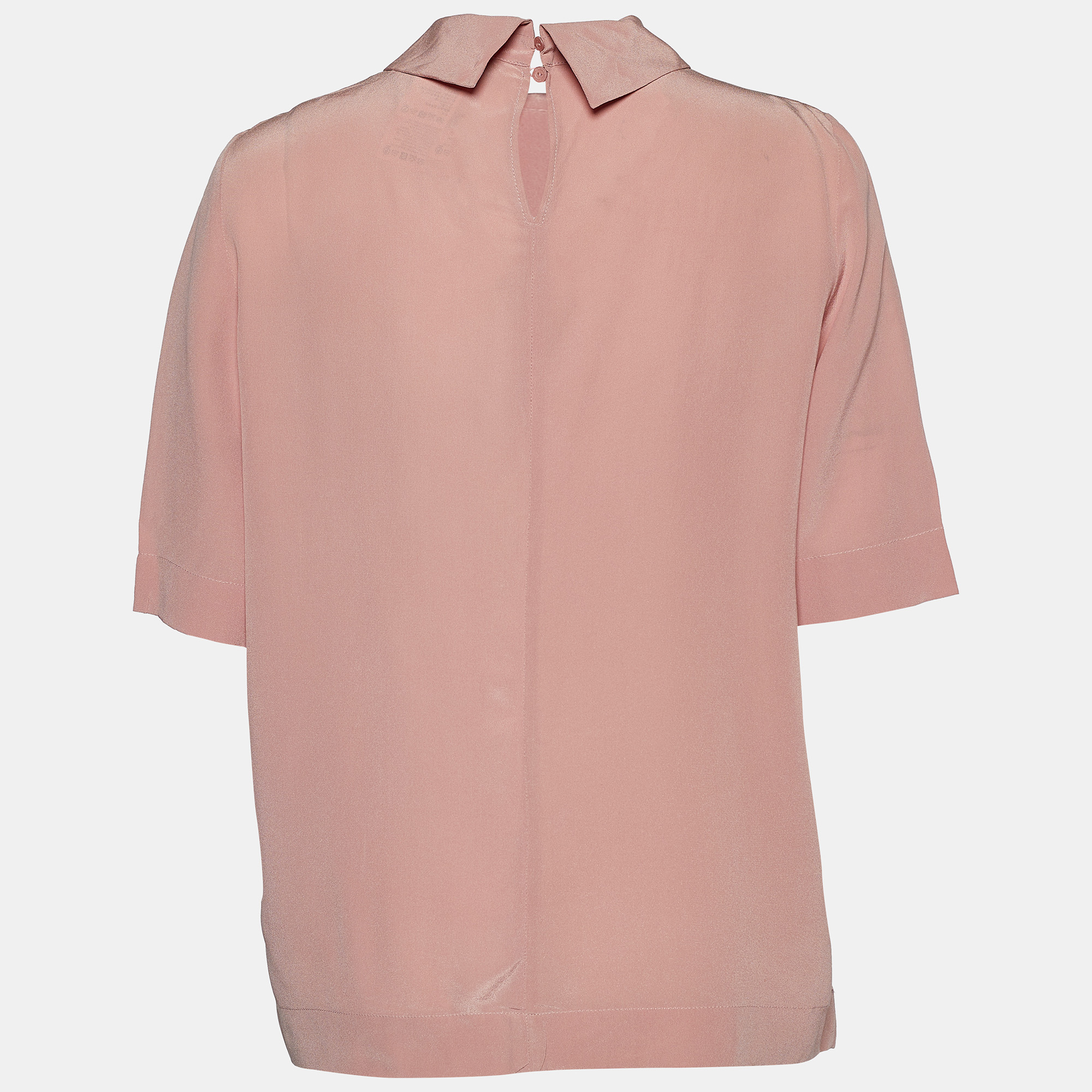 

Max Mara Studio Pink Silk Top