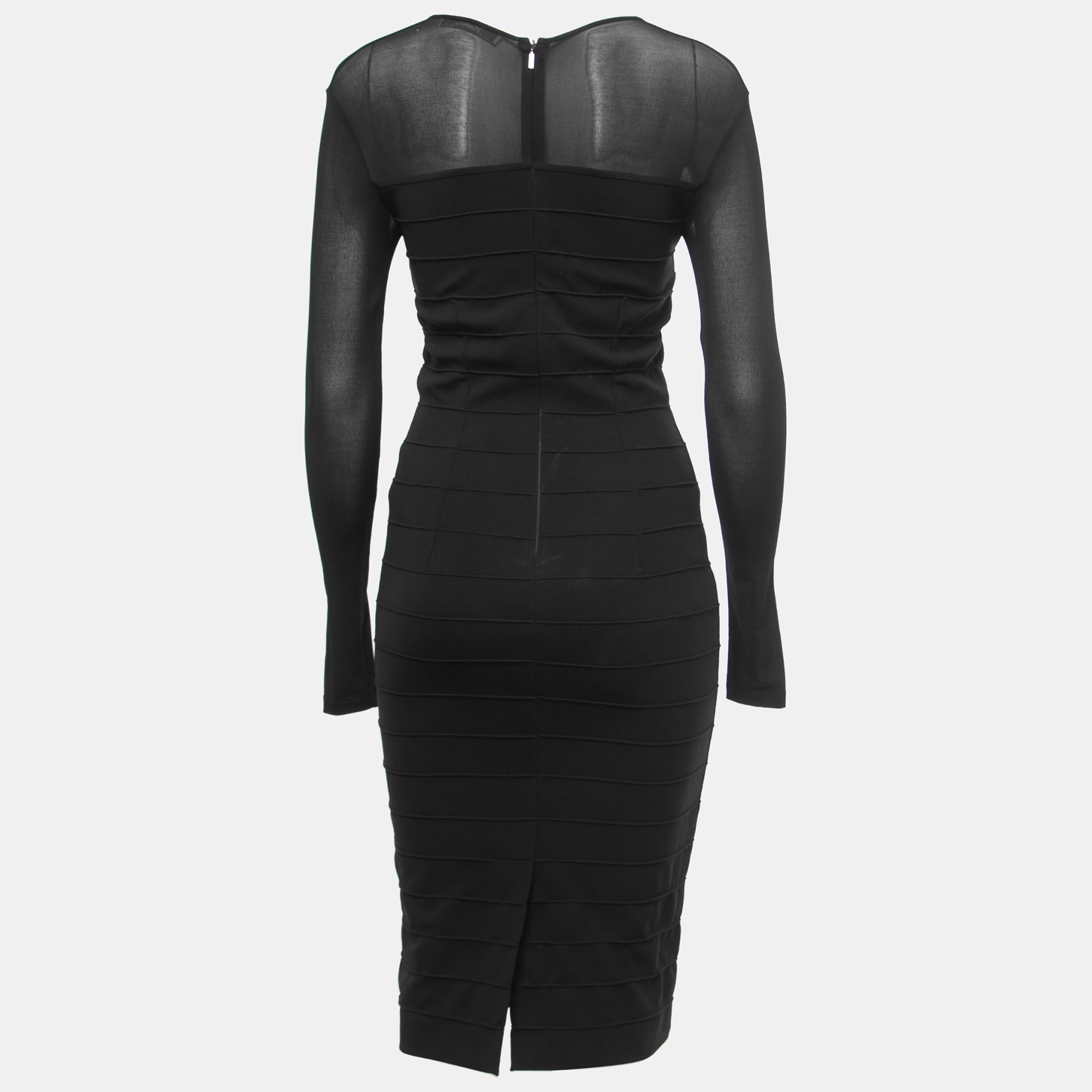 

Max Mara Black Jersey Bodycon Mini Dress