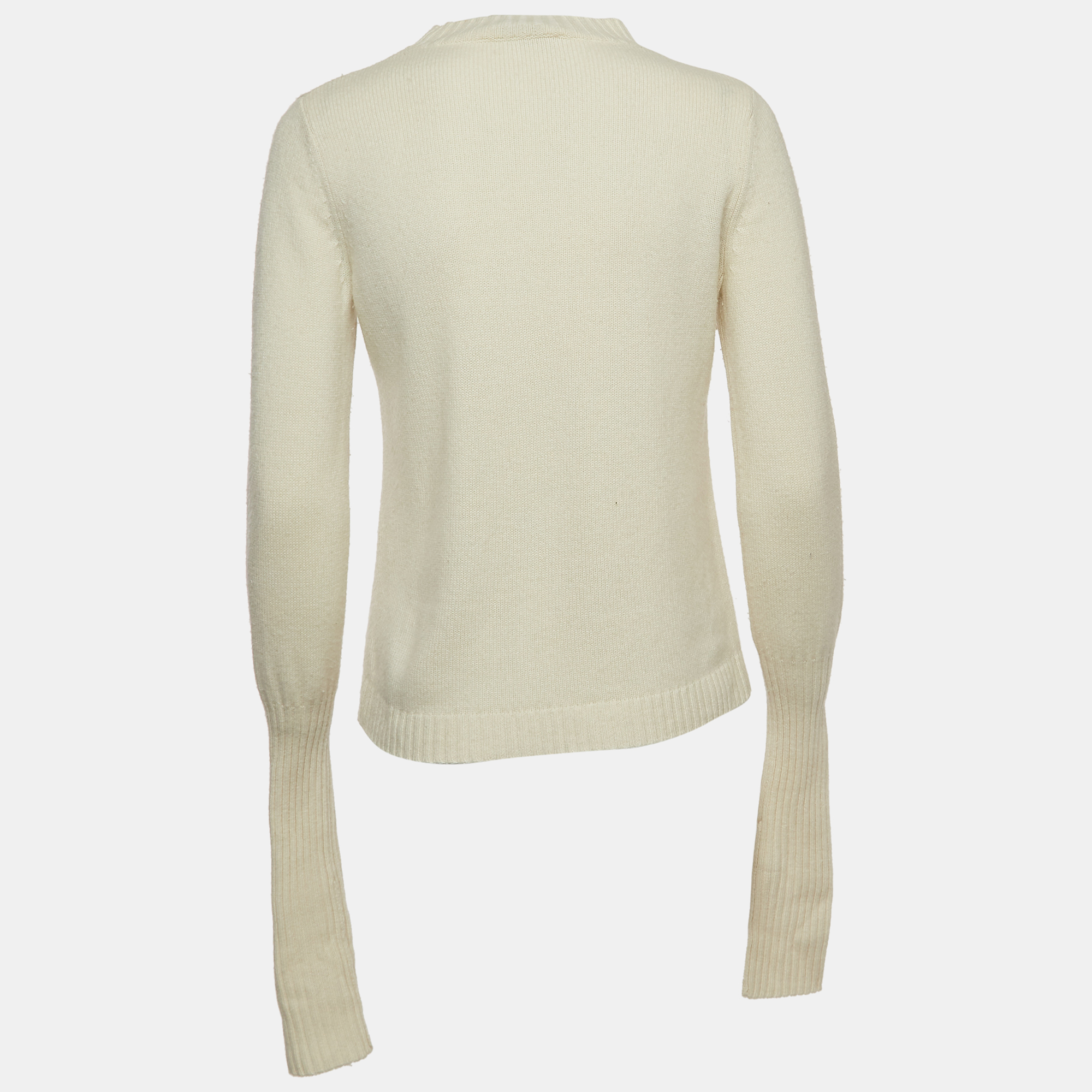 

Max Mara White Knit Sweater