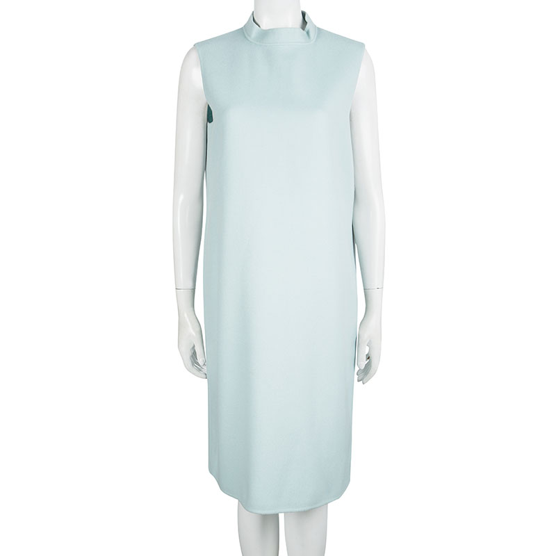 

Max Mara Powder Blue Sleeveless Shift Dress