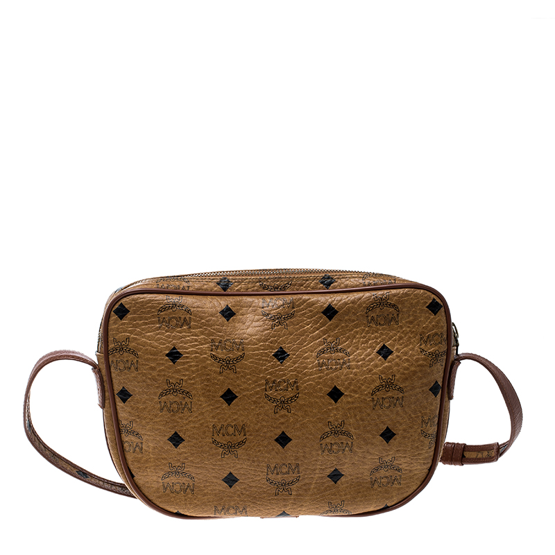 Visetos original slg crossbody bag cognac sale