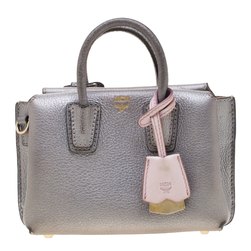 small silver crossbody bag