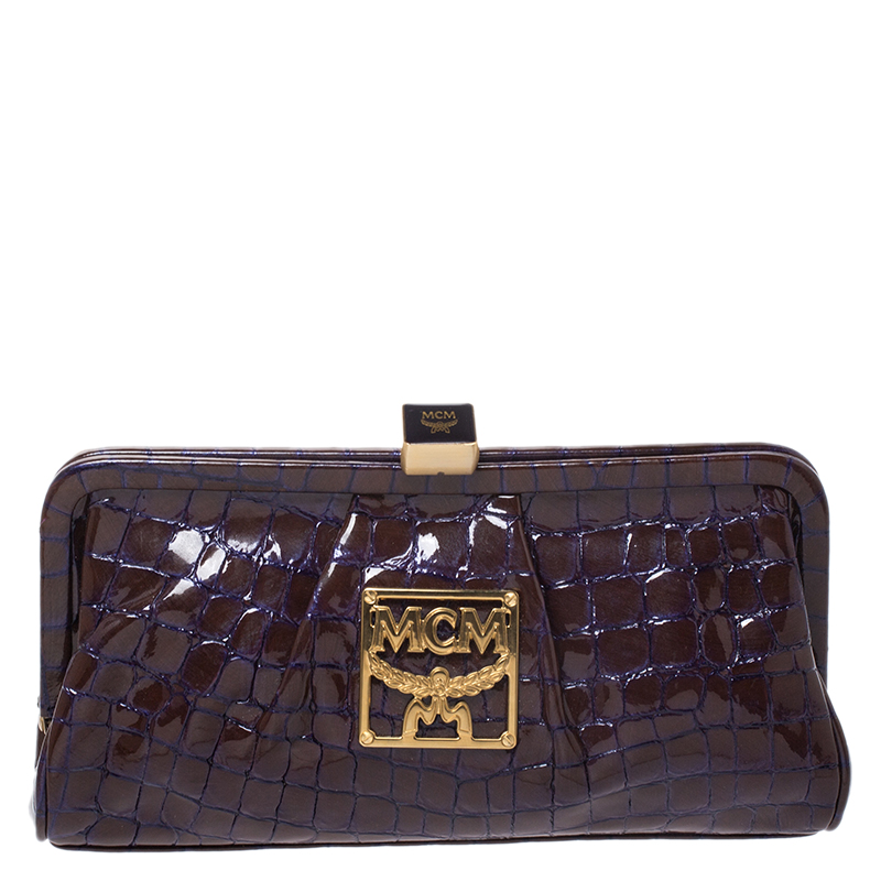 Mcm discount crocodile bag