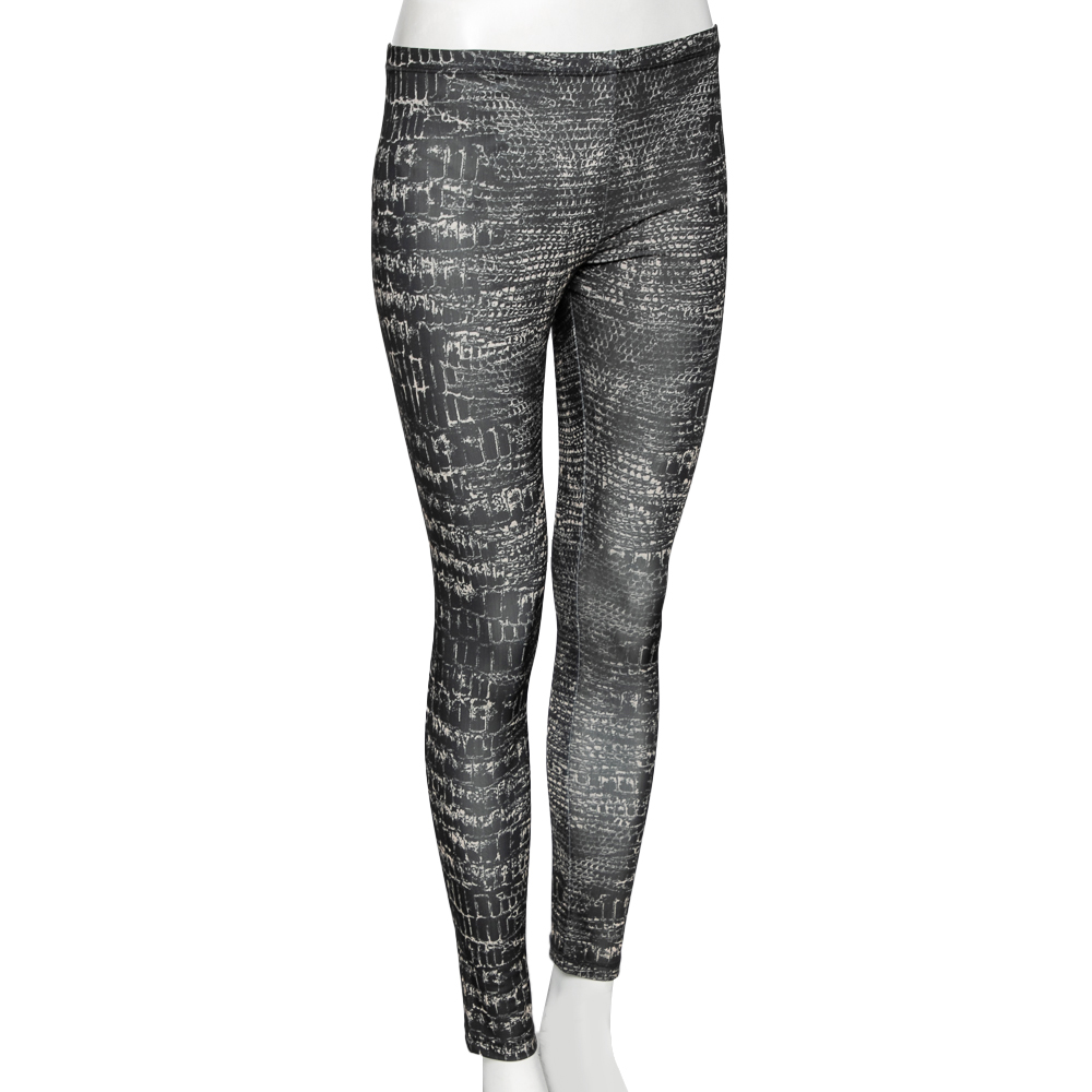 

McQ by Alexander McQueen Green Synthetic Printed Leggings