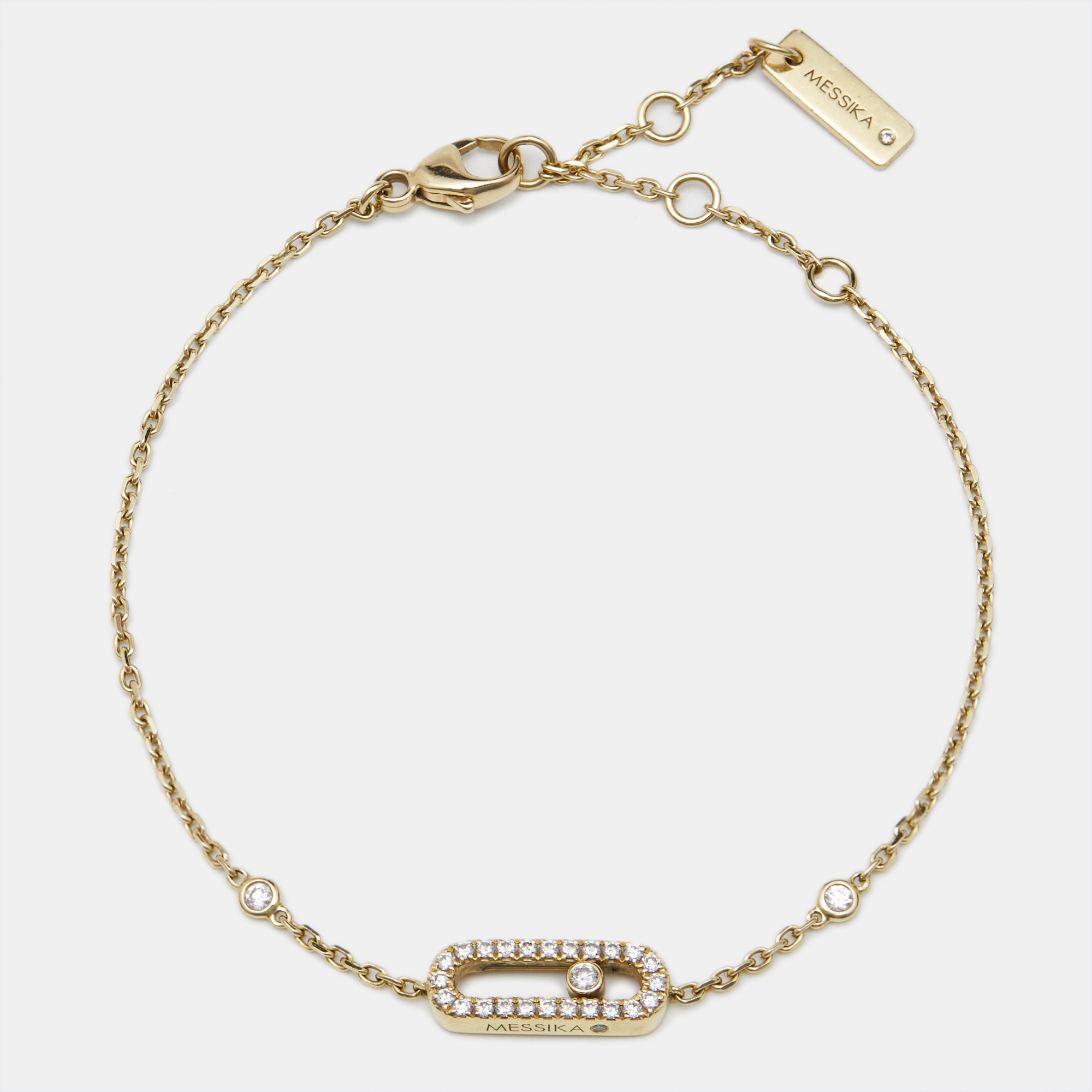 

Messika Move Uno Pave Diamonds 18k Yellow Gold Bracelet