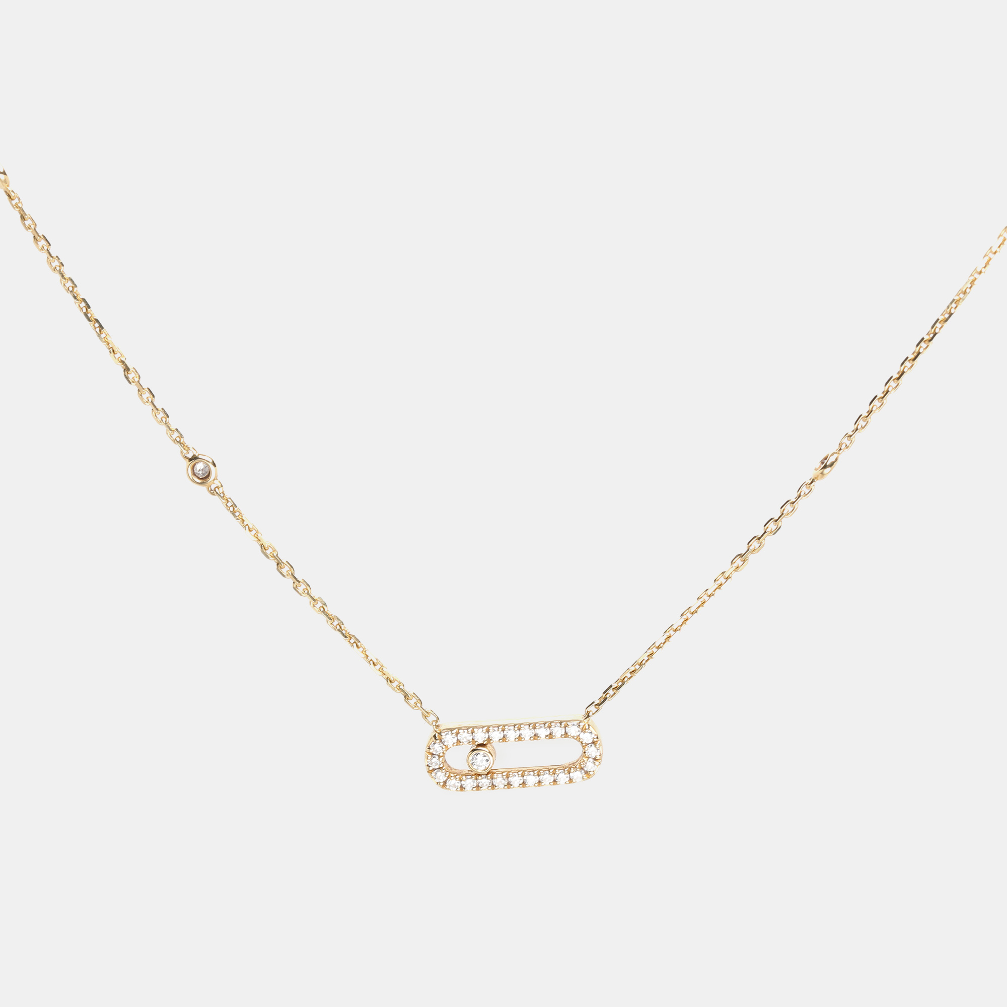 

Messika Move Uno Pave 18k Yellow Gold Necklace
