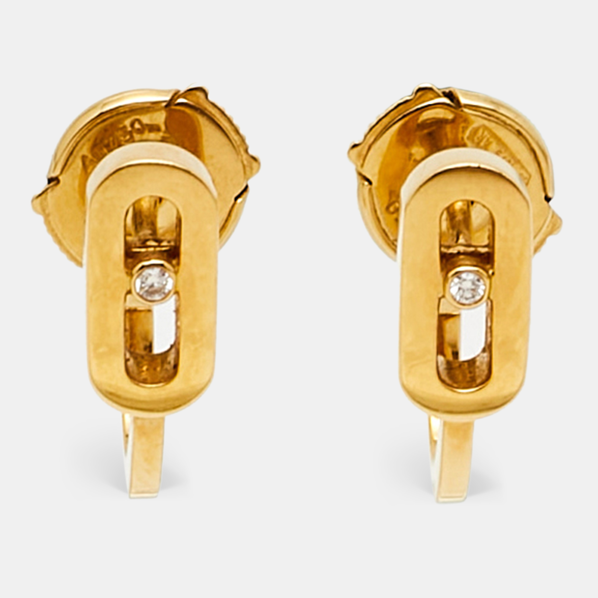 

Messika Move Classique Diamonds 18k Yellow Gold Earrings
