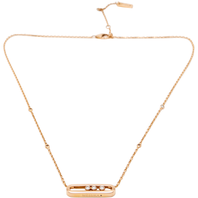 

Messika 18K Rose Gold Move Diamond Necklace