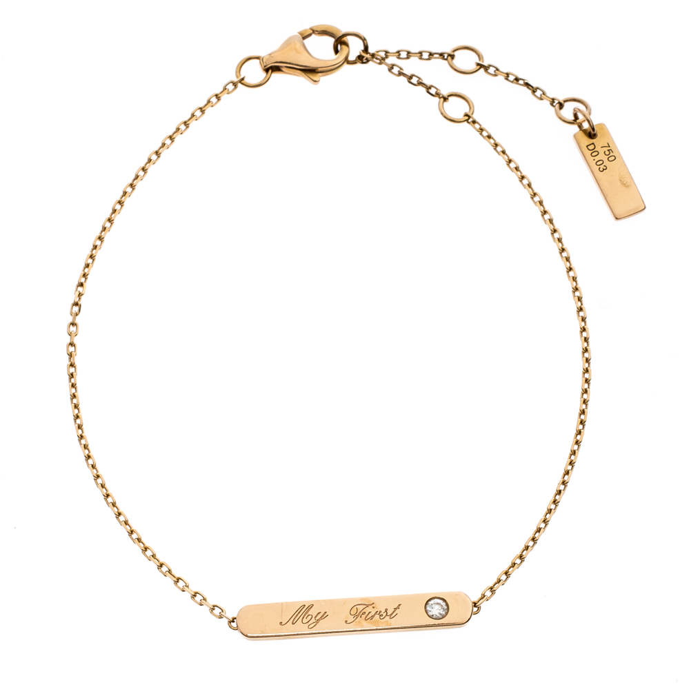 Messika My First Diamond 18K Rose Gold Bracelet