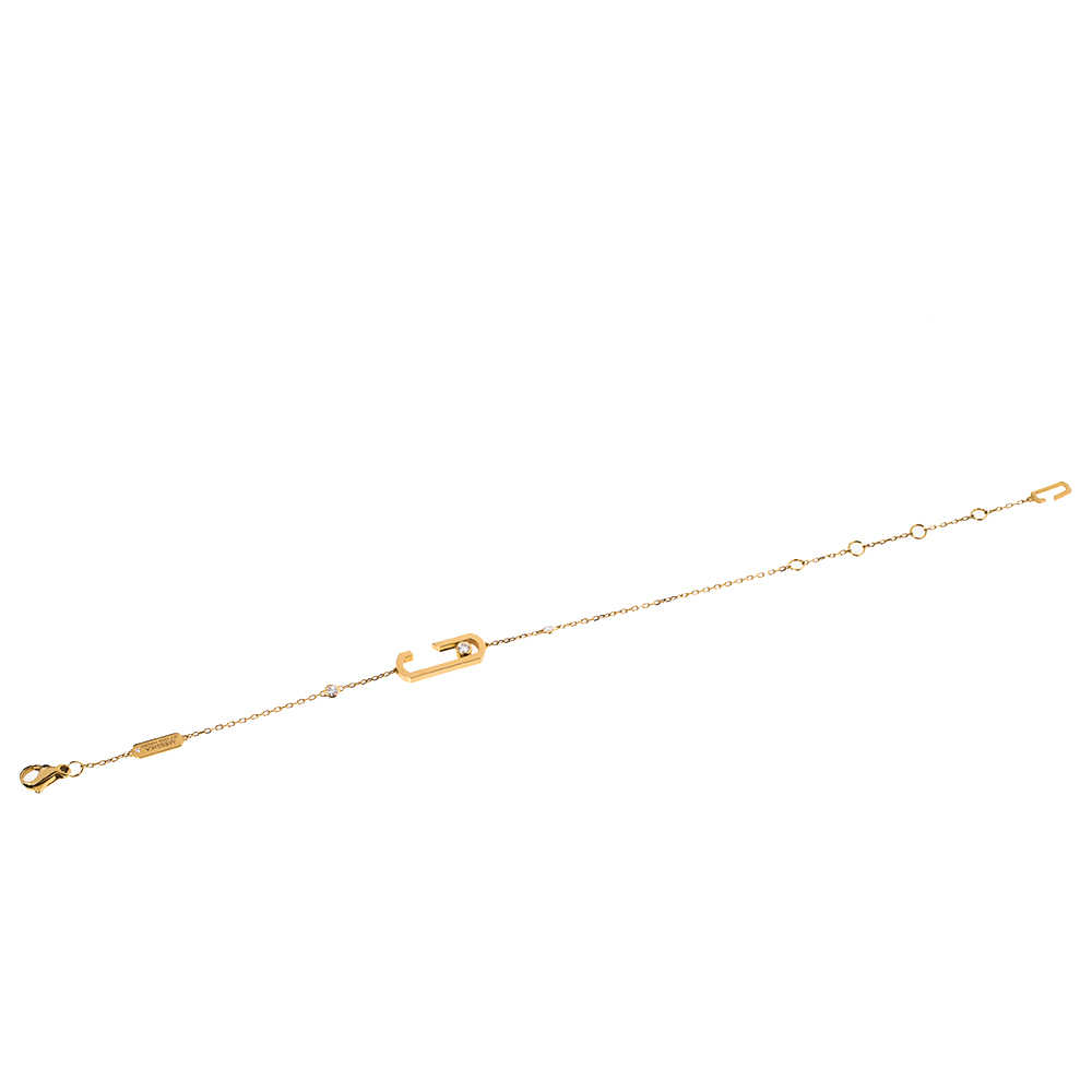 

Messika Move Addiction Diamond 18K Yellow Gold Chain Link Bracelet