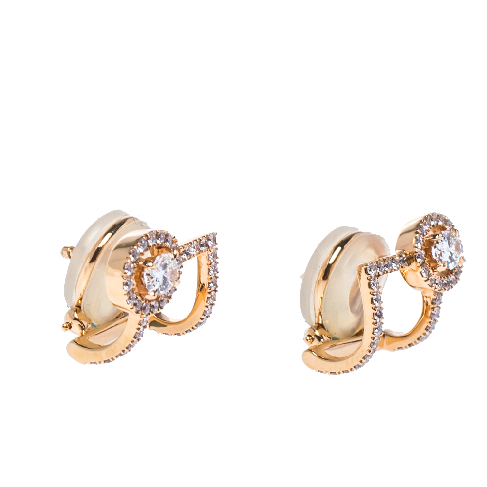 

Messika Glam'Azone Diamond 18K Rose Gold Earrings