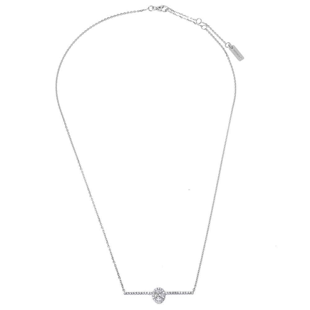 

Messika Glam'Azone Diamond 18K White Gold Necklace