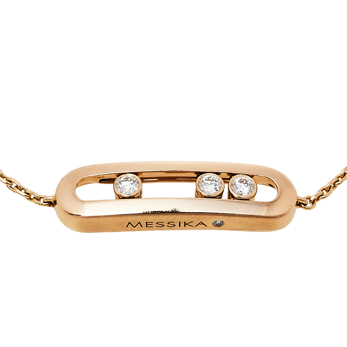 

Messika Baby Move Diamond 18K Rose Gold Bracelet