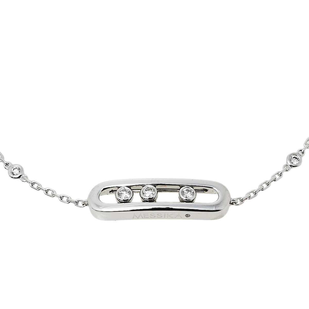 

Messika Baby Move Diamond 18k White Gold Bracelet