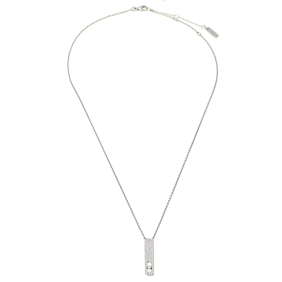 

Messika My First Diamond Pave 18K White Gold Pendant Necklace