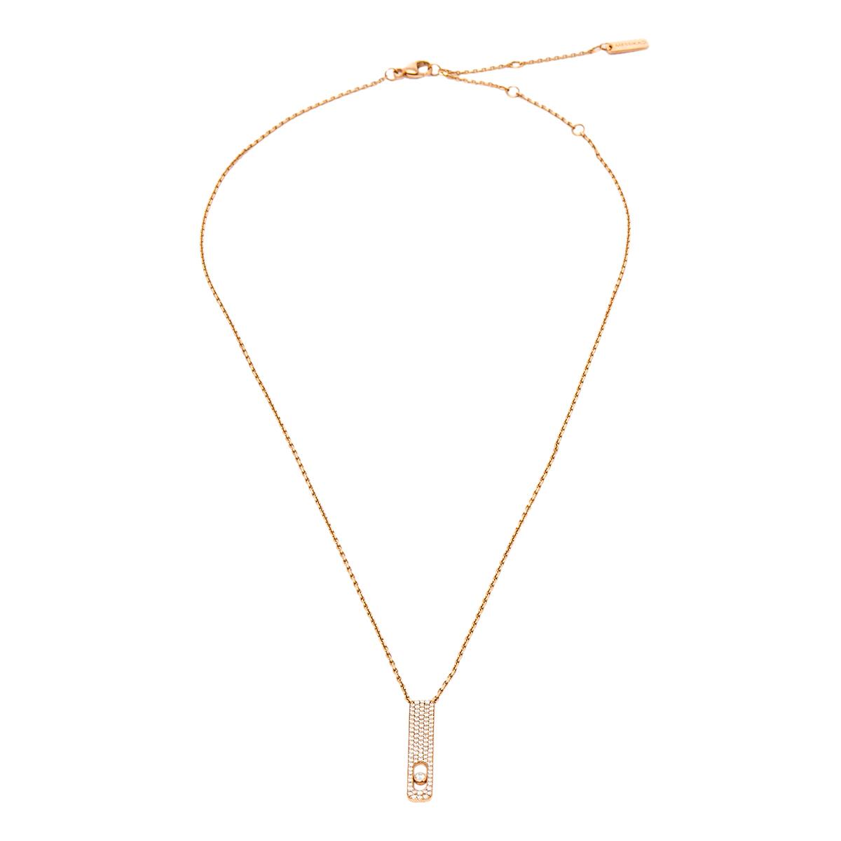 

Messika My First Diamond Pave 18K Rose Gold Pendant Necklace