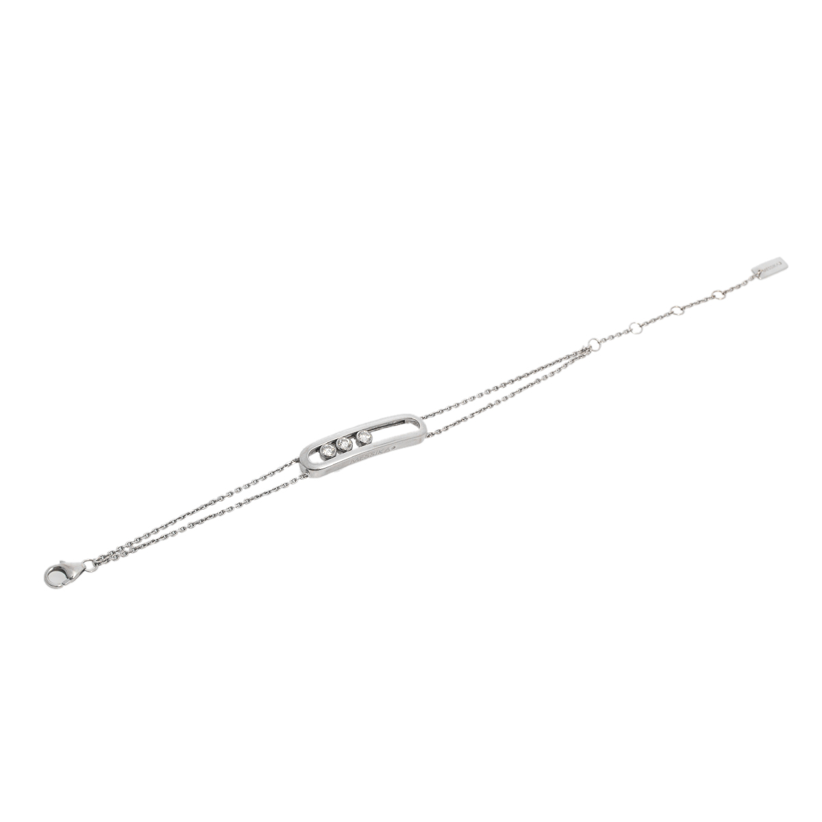 

Messika Move Classique Diamond 18K White Gold Bracelet