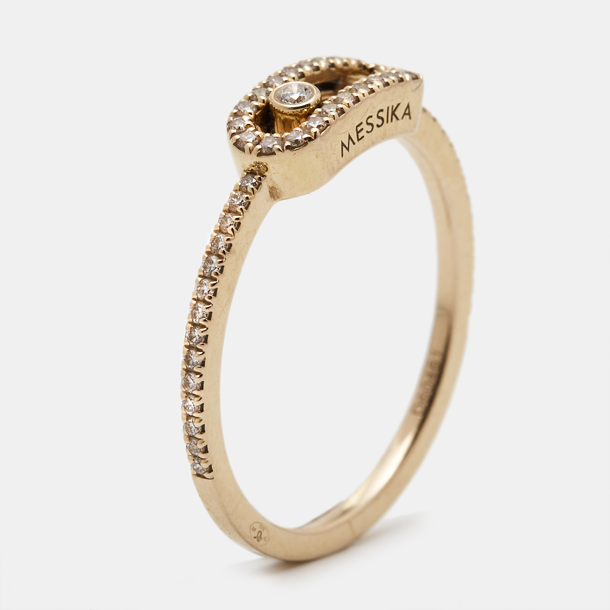 

Messika Move Uno Diamond 18k Rose Gold Ring Size