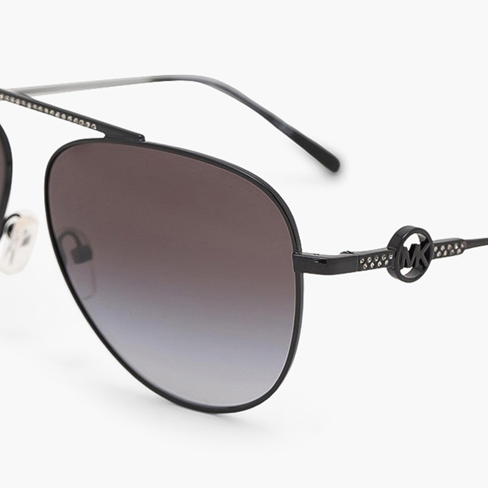 

Michael Kors Black Salina Aviator Sunglasses