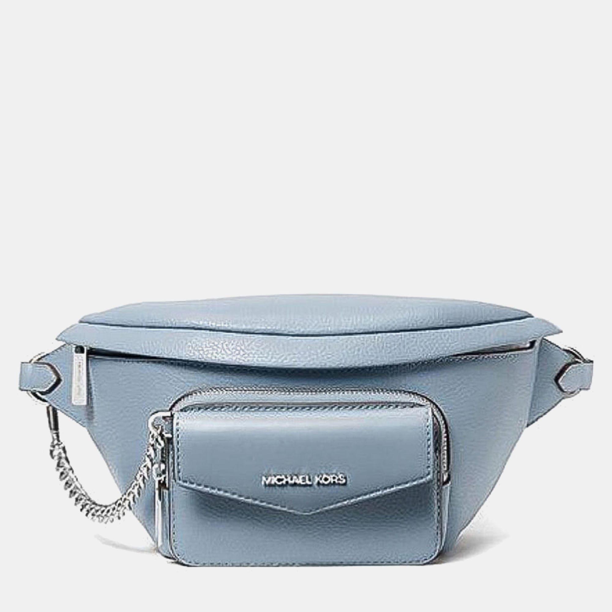 

Michael Kors Blue Leather Crossbody Bag