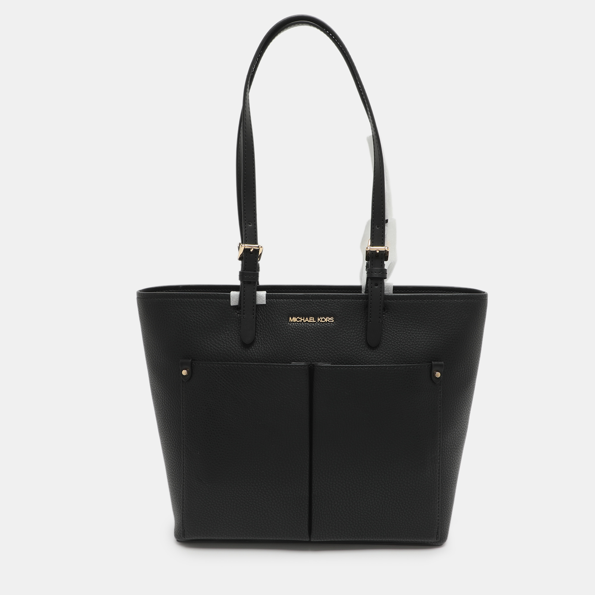 

Michael Kors Jet Set Travel  Black Double Pocket Tote