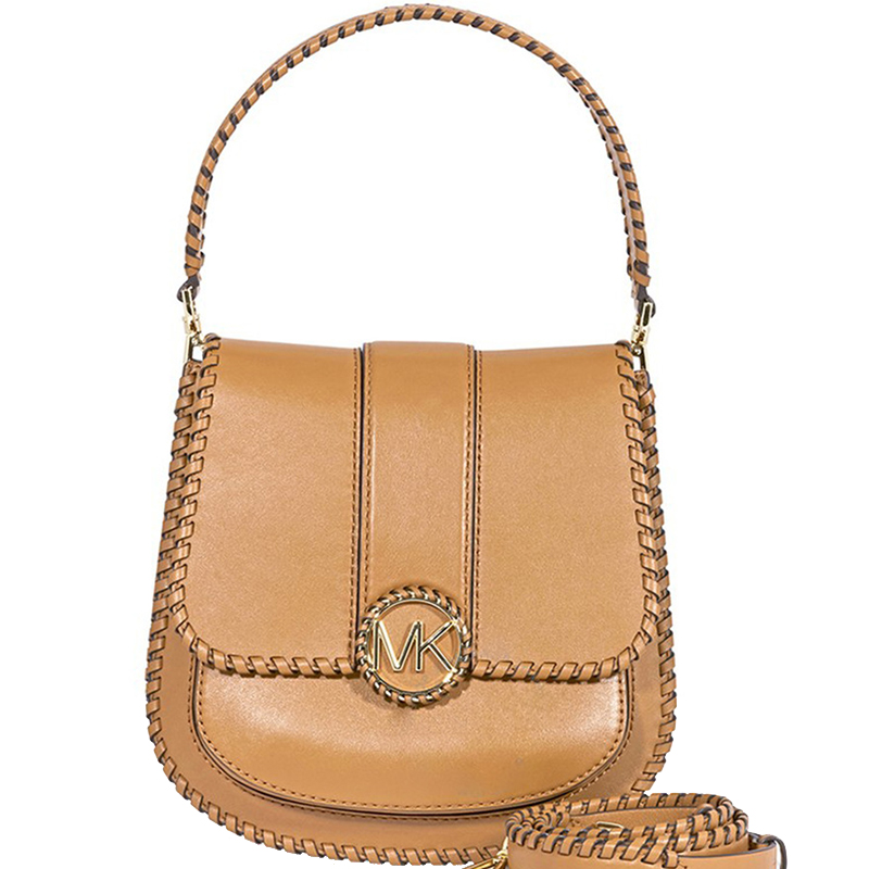 

Michael Michael Kors Brown Leather Lillie Top Handle Shoulder Bag