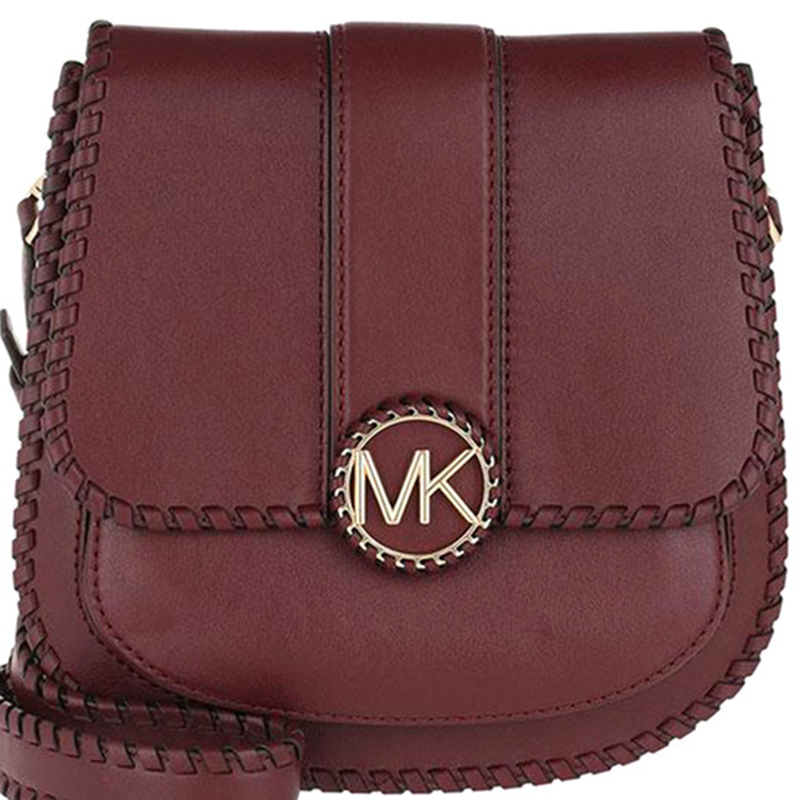 

Michael Michael Kors Burgundy Leather Lillie Top Handle Shoulder Bag