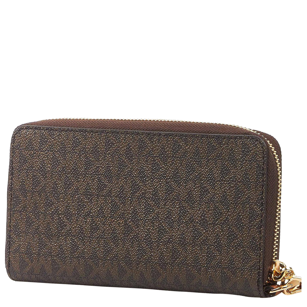 

Michael Kors Brown Leather "Jet Set" Wallet