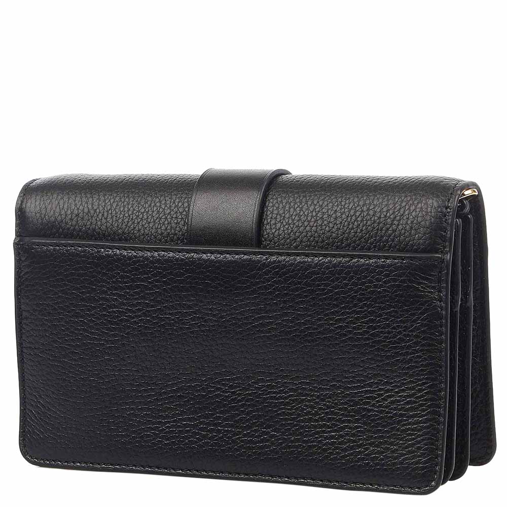 

Michael Kors Black Leather Crossbody Bag