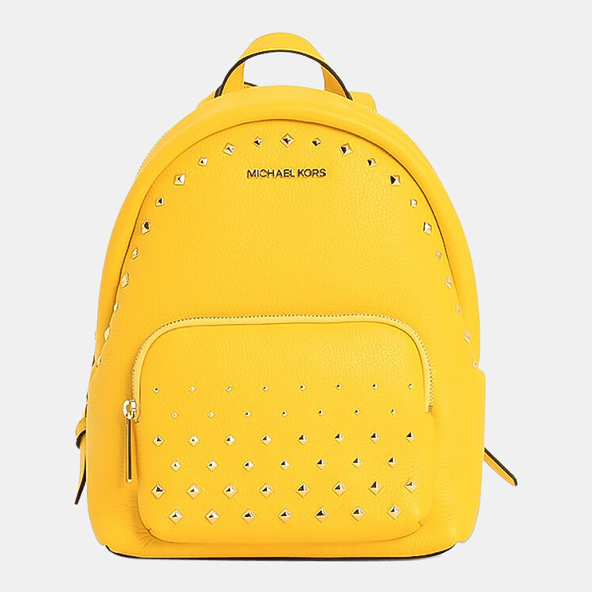 Pre-owned Michael Kors Yellow Leather Backpack