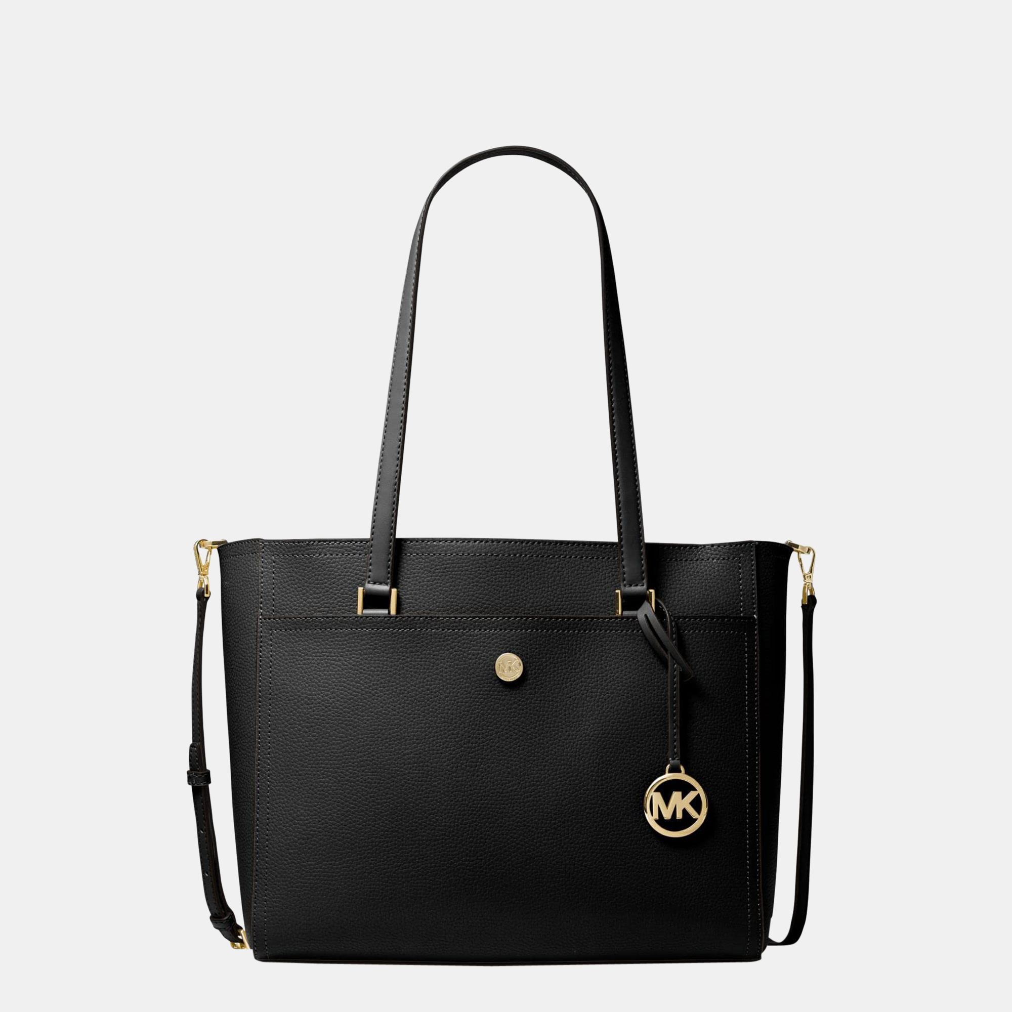 Pre-owned Michael Kors Black - Leather - Tote Bag