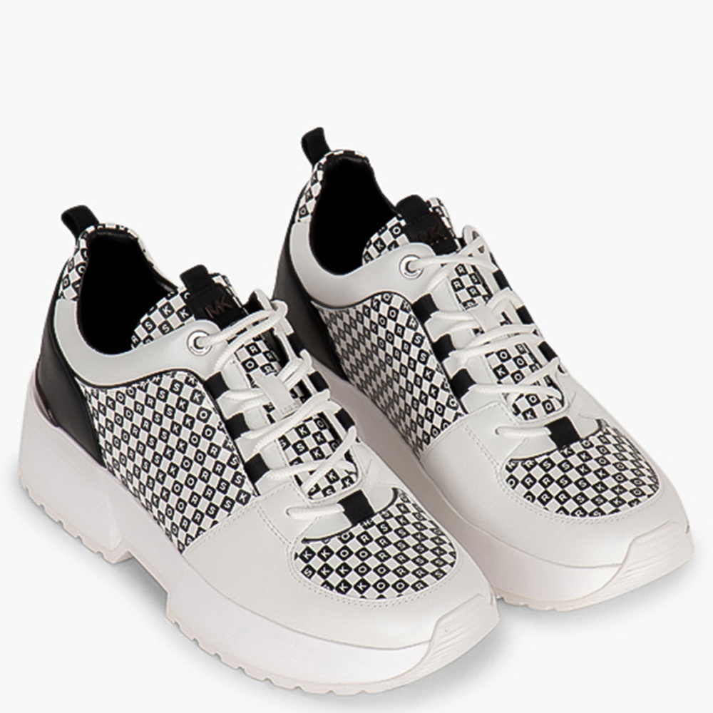 

Michael Kors White Leather Cosmo Trainer Sneakers Size EU  (Available for UAE Customers only