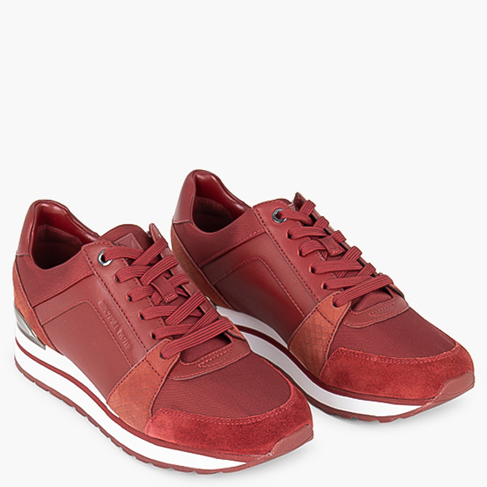 

Michael Kors Red Leather Billie Trainer Sneakers Size EU  (Available for UAE Customers only