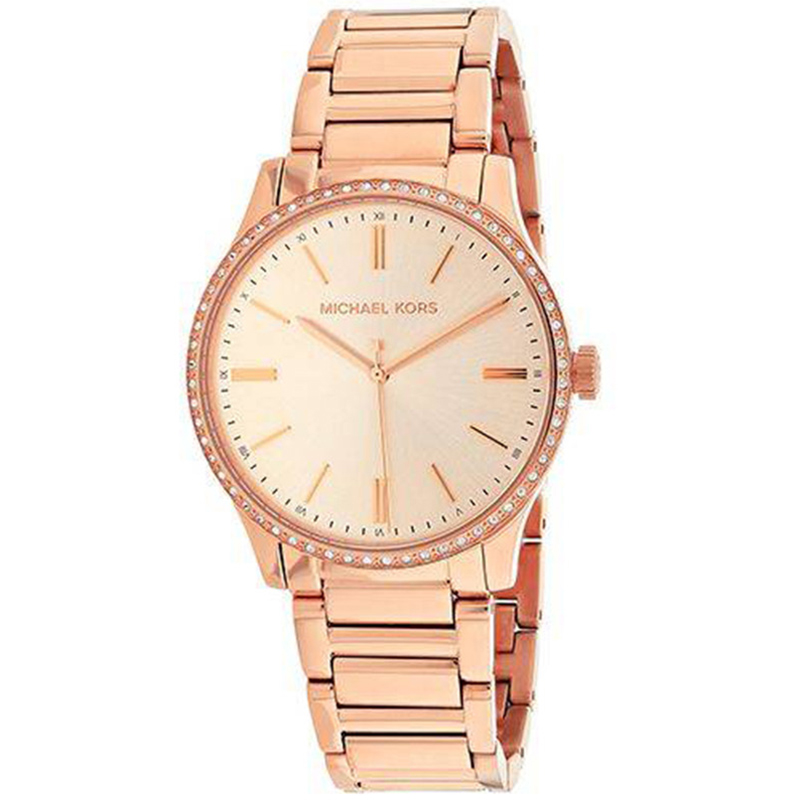 Michael Kors Rose Gold Plated Steel Bailey MK3809 Women's Wristwatch 38MM Michael  Kors | TLC