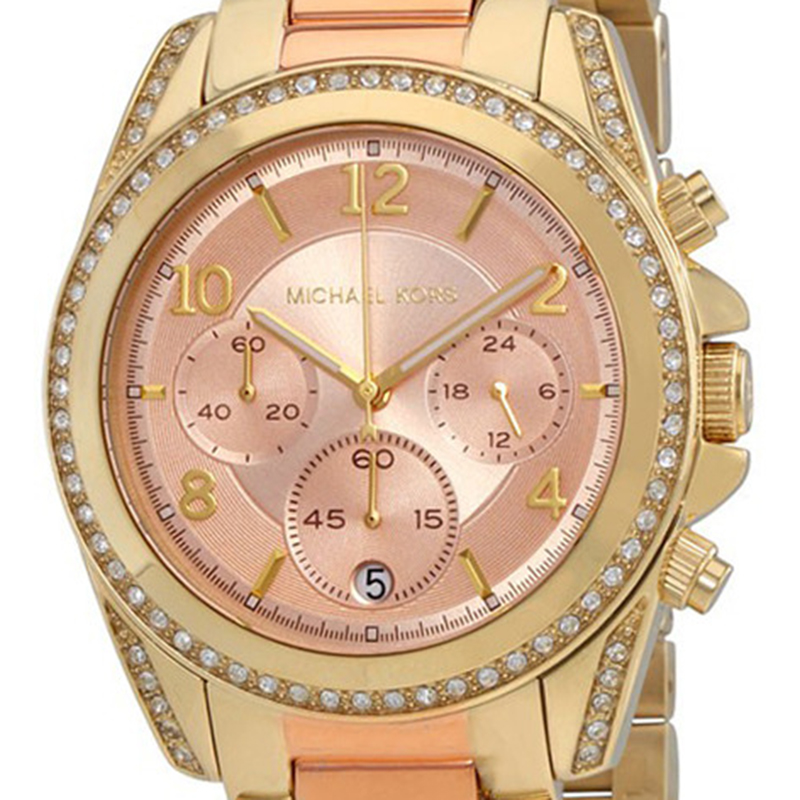 

Michael Kors Two Tone Gold Plated Steel Blair MK6316 Women's Wristwatch