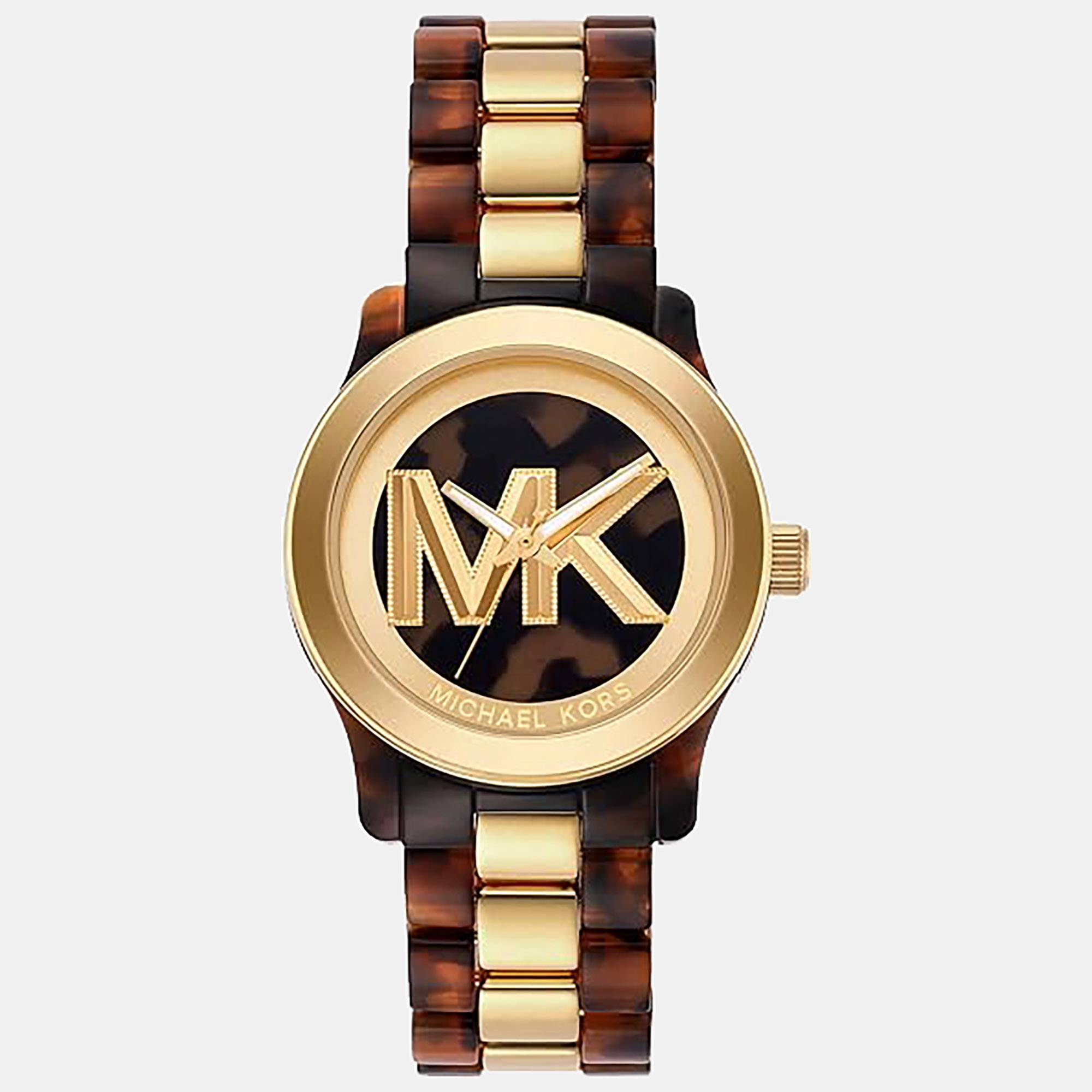

Michael Kors Women's MK7354 Runway  Quartz Watch, Brown