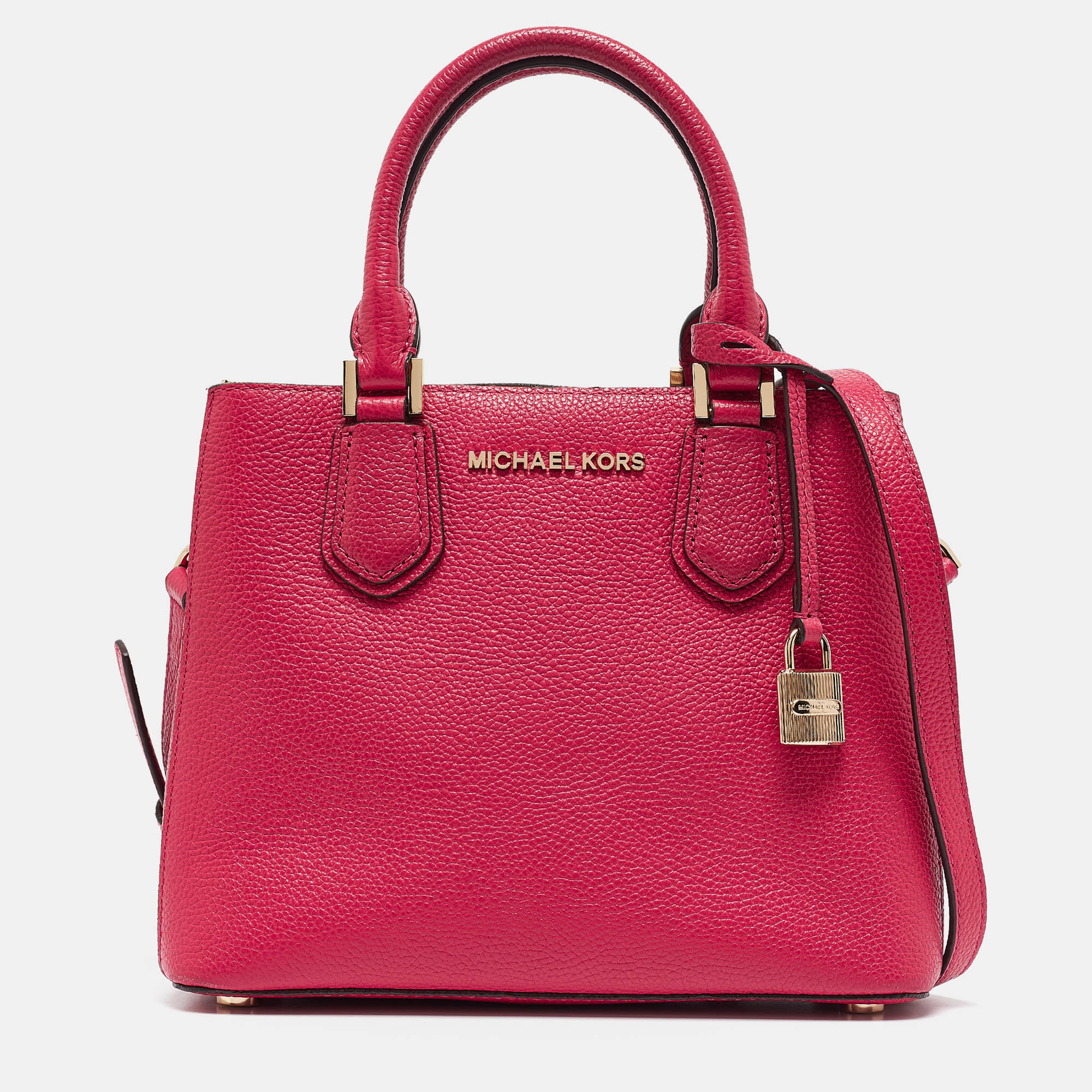 

Michael Kors Pink Leather Adele Tote