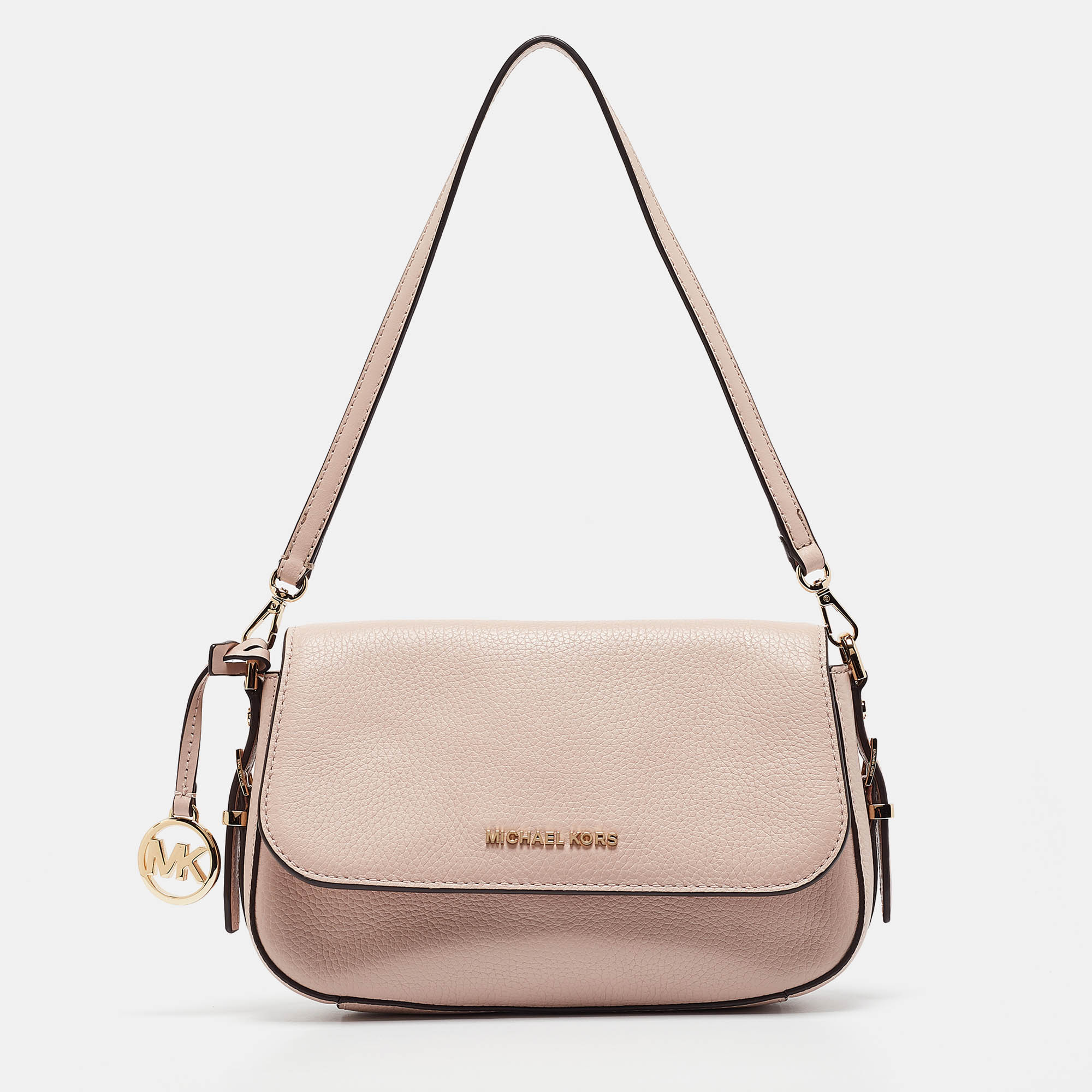 

Michael Kors Pink Leather Large Bedford Legacy Shoulder Bag