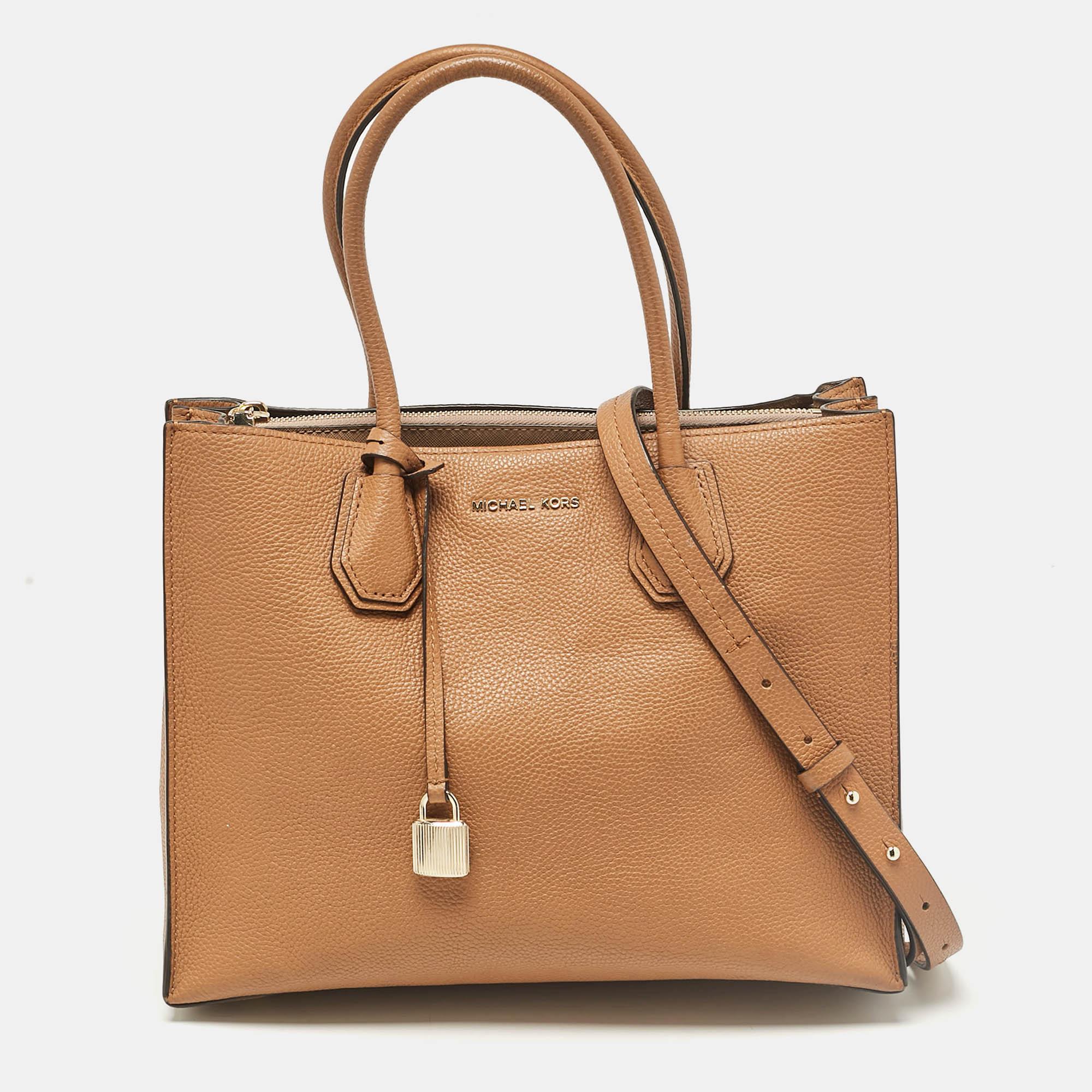 

Michael Kors Brown Leather  Mercer Tote