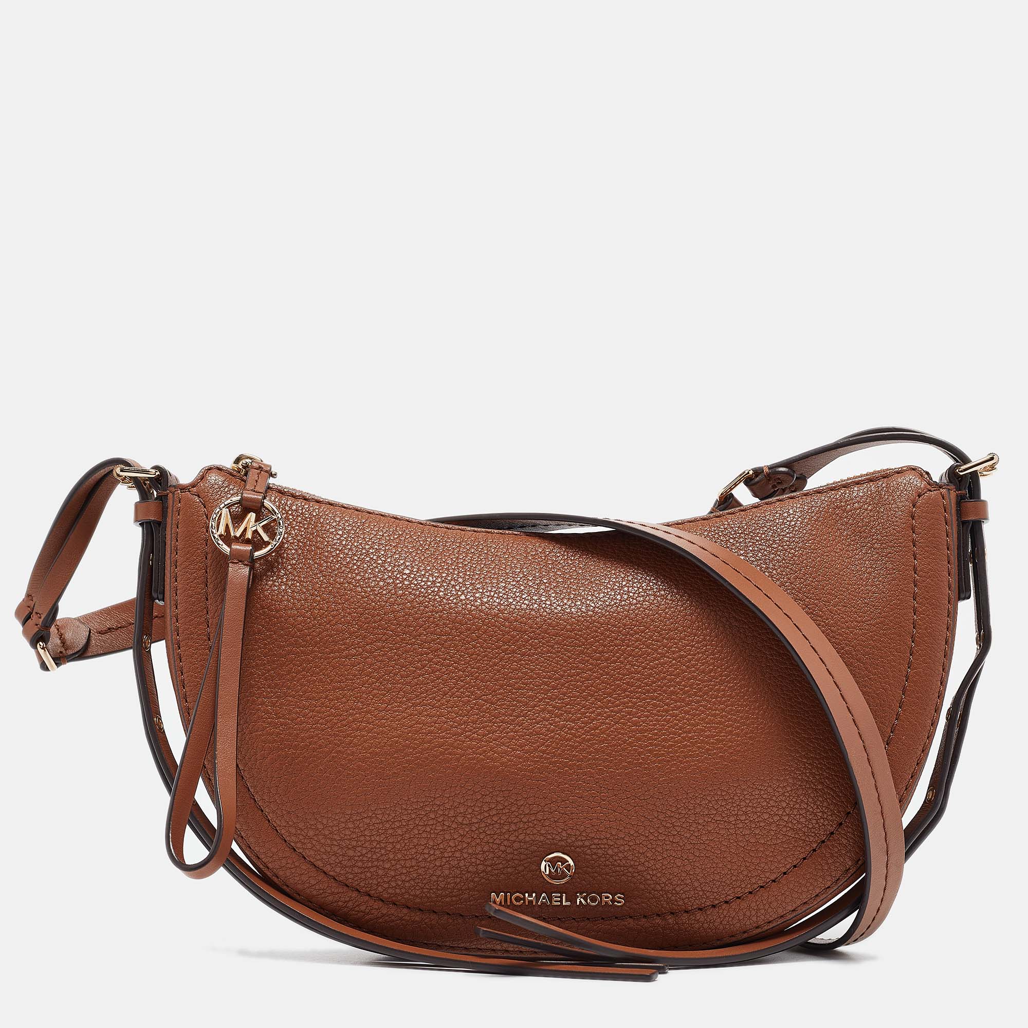 

Michael Kors Brown Leather Camden Shoulder Bag