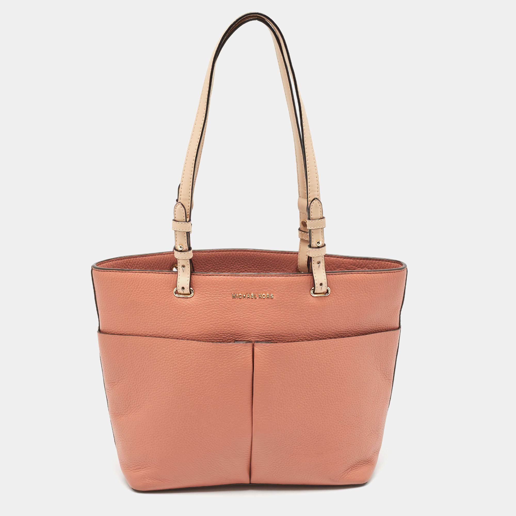 

Michael Kors Blush Red Leather Bedford Tote