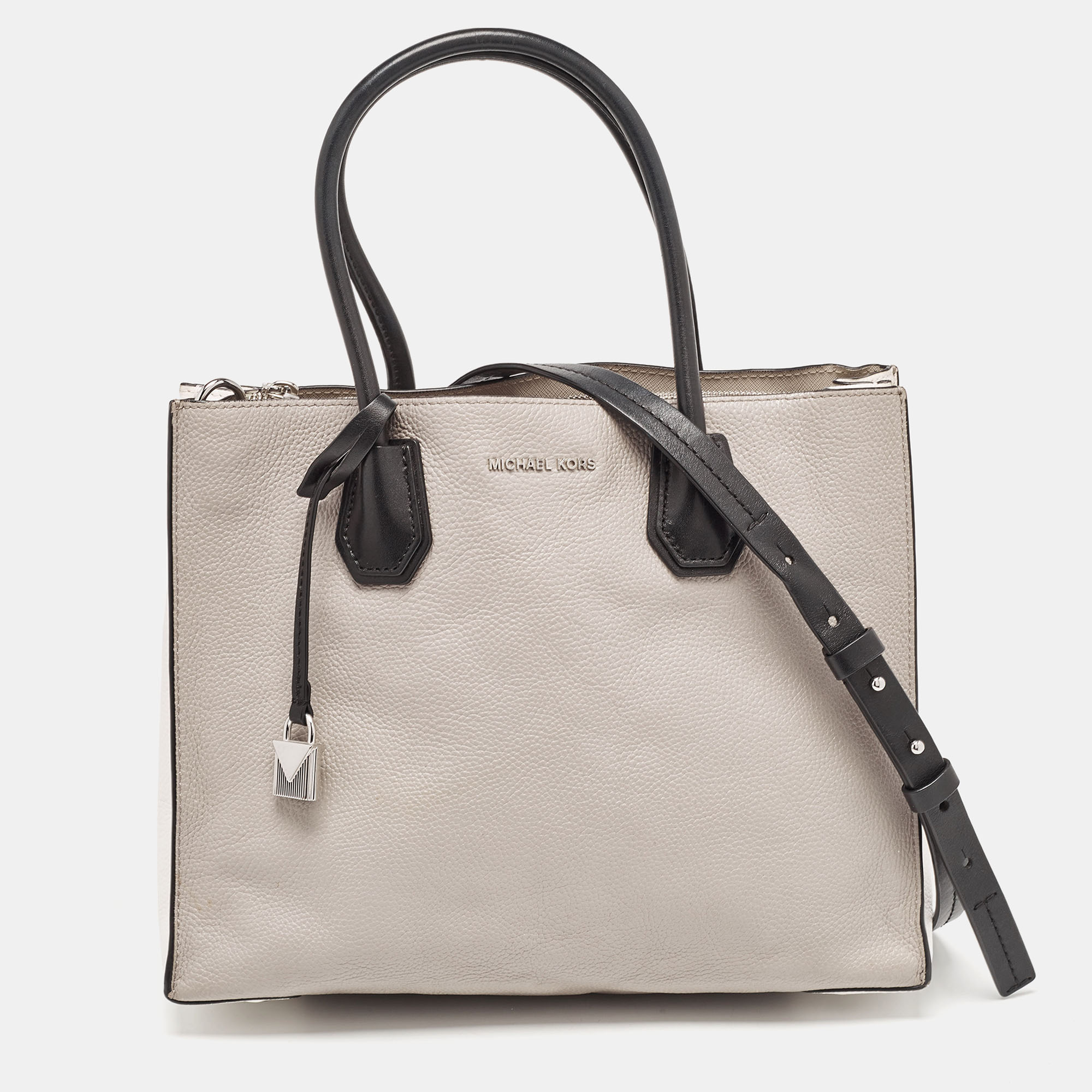 

Michael Kors Tricolor Leather Large Mercer Tote, Multicolor