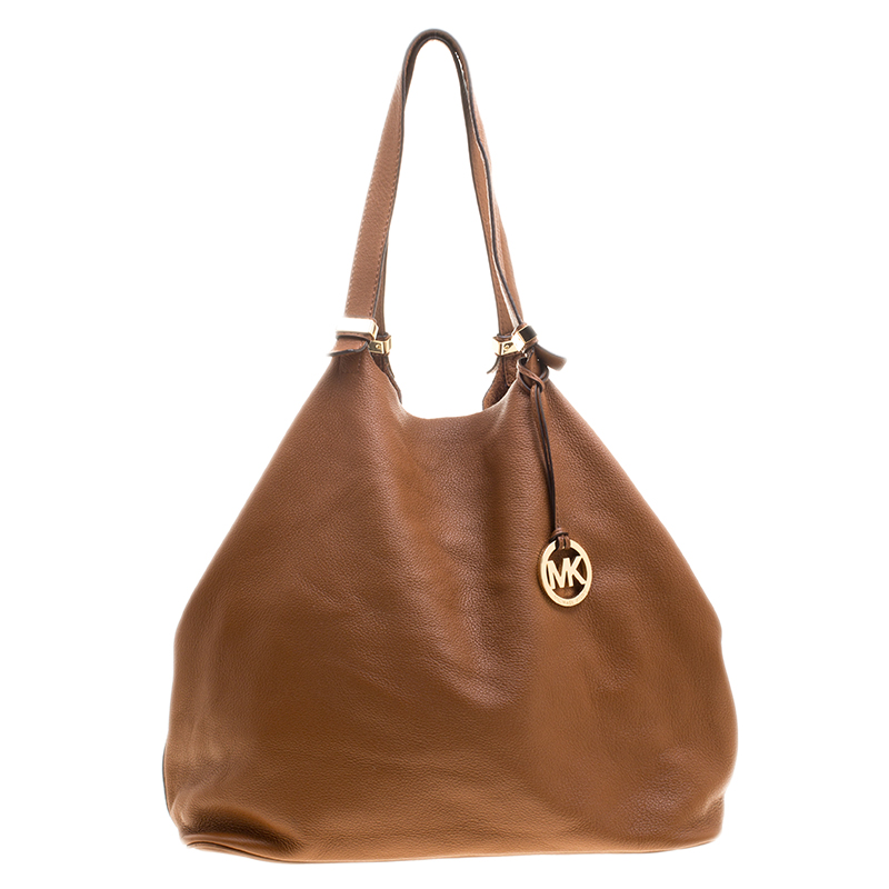 cognac michael kors bag