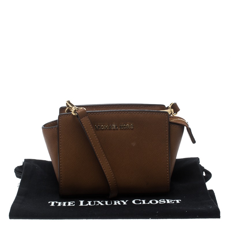 Selma Mini Saffiano Leather Crossbody Bag Literacy Basics