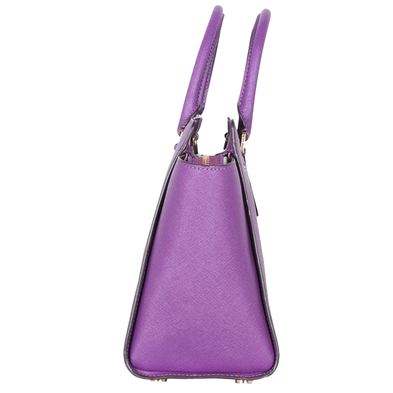 michael kors satchel purple