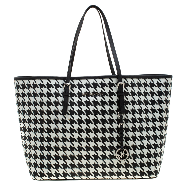 michael kors houndstooth bag